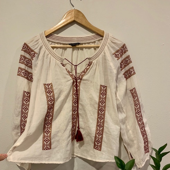 American Eagle Boho Blouse - Picture 2 of 5